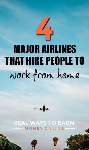 Work at Home Jobs At Airlines