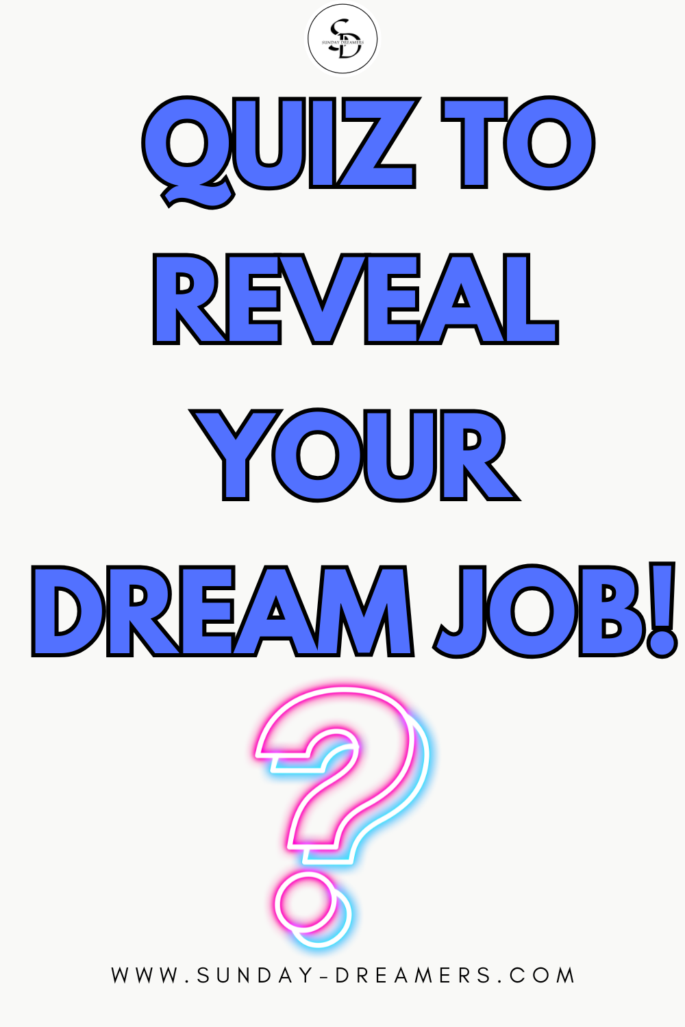 Take the quiz to reveal your dream job!