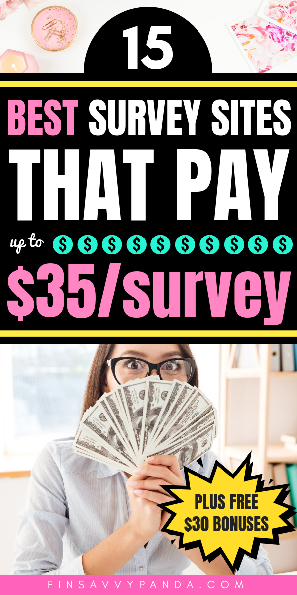20 Best Paid Survey Sites For Making Extra Money