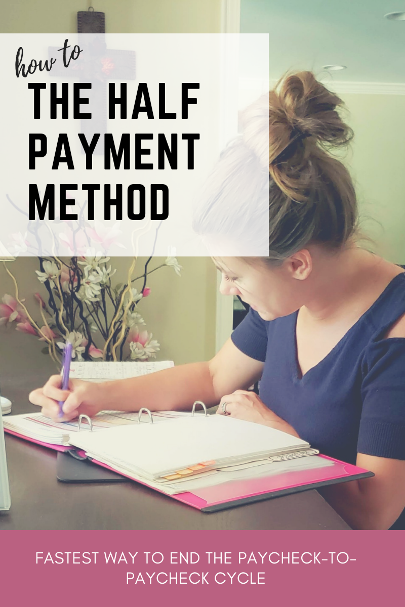 How to guide: The half payment method