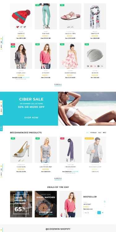 Goodwin – Ultimate Responsive Shopify Theme