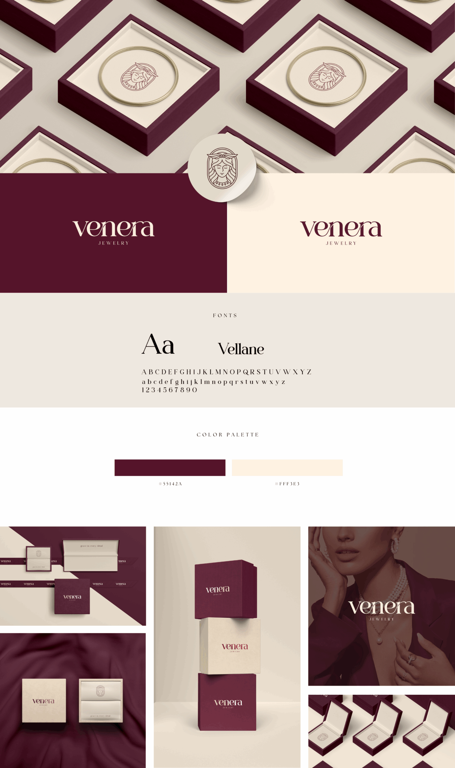 Venera Jewelry | Logo Design